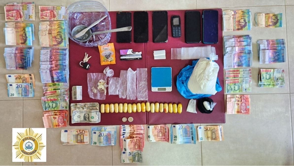 CASAL NIGERIANO EM PRISÃO PREVENTIVA POR TRÁFICO DE DROGA DE ALTO RISCO