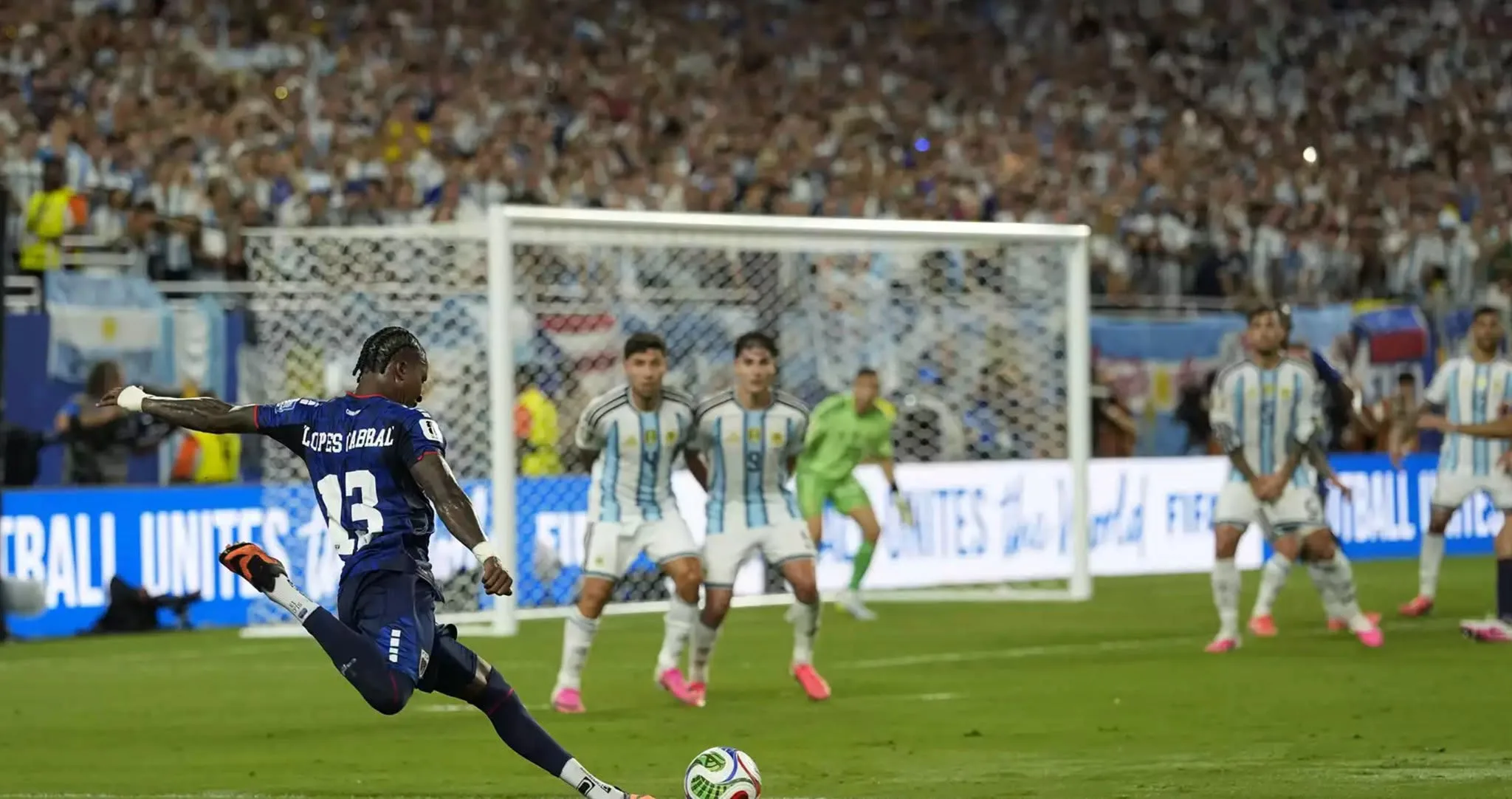 FUTEBOL: GOLO DE SIDNY LOPES CABRAL À ARGENTINA ELEITO O MELHOR DO MUNDIAL2026