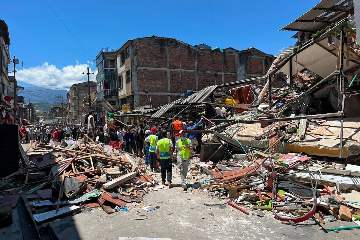 SISMO DE MAGNITUDE 7,4 NA COLÔMBIA JÁ MATOU PELO MENOS 132 PESSOAS